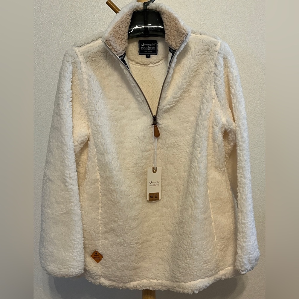 Simply Southern Cream Sherpa